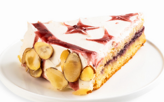 Rebanada Almendra Zarzamora
