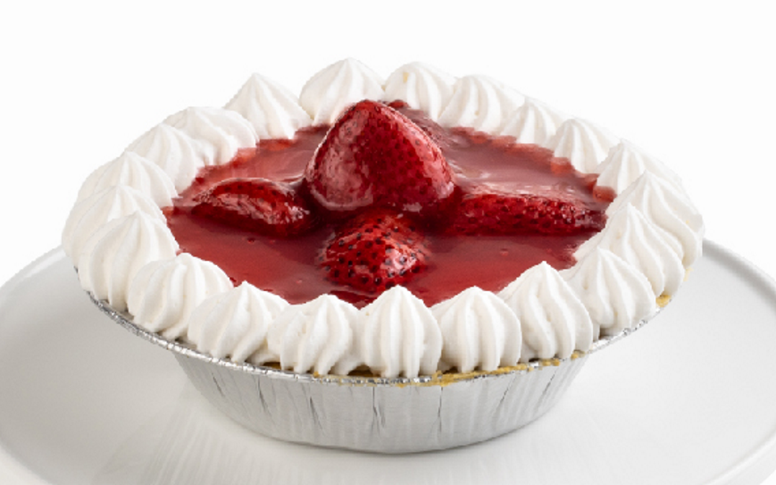 Mini Pay de queso con fresa
