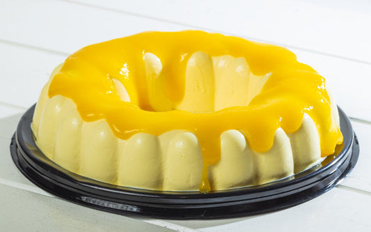 Mousse yogurt mango